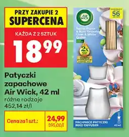 Biedronka Patyczki zapachowe Air Wick oferta
