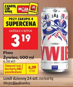 Biedronka Piwo Żywiec oferta