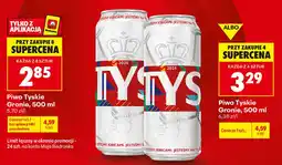Biedronka Piwo Tyskie Gronie oferta