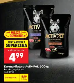 Biedronka Karma dla psa Activ Pet oferta