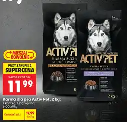 Biedronka Karma dla psa Activ Pet oferta