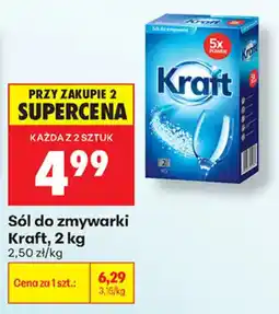 Biedronka Sól do zmywarki Kraft oferta