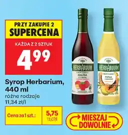 Biedronka Syrop Herbarium oferta