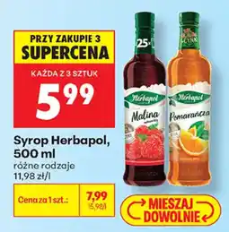 Biedronka Syrop Herbapol oferta