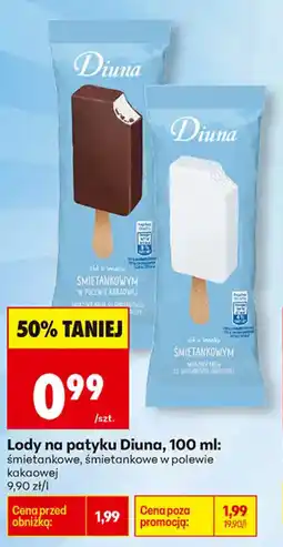 Biedronka Lody na patyku Diuna oferta