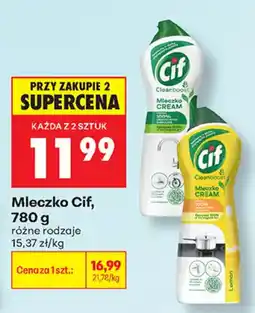 Biedronka Mleczko Cif oferta