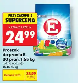 Biedronka Proszek do prania E oferta