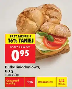 Biedronka Bułka śniadaniowa oferta