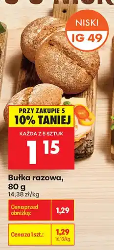Biedronka Bułka razowa oferta