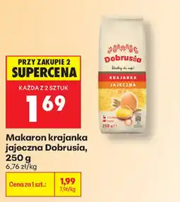 Biedronka Makaron krajanka jajeczna Dobrusia oferta