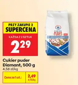 Biedronka Cukier puder Diamant oferta