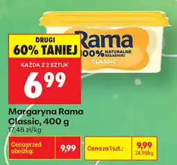 Biedronka Margaryna Rama Classic oferta