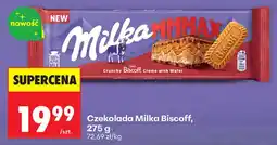 Biedronka Czekolada Milka Biscoff oferta