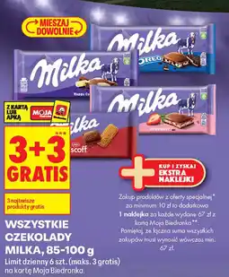 Biedronka Czekolady Milka oferta
