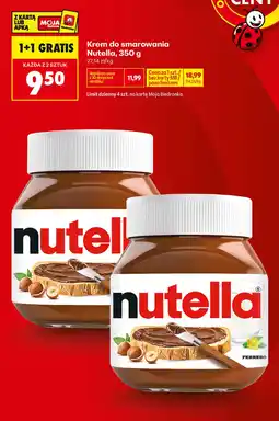 Biedronka Krem do smarowania Nutella oferta
