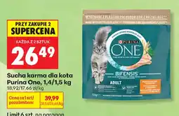 Biedronka Sucha karma dla kota Purina One oferta
