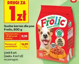 Biedronka Sucha karma dla psa Frolic oferta