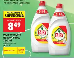 Biedronka Płyn do mycia naczyń Fairy oferta