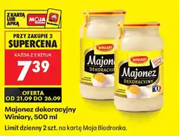 Biedronka Majonez dekoracyjny Winiary oferta