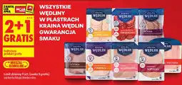 Biedronka Kraina Wędlin Wędliny w plastrach oferta