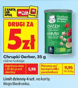 Biedronka Chrupki Gerber oferta