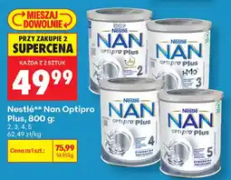 Biedronka Nestlé Nan Optipro Plus oferta