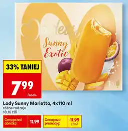 Biedronka Lody Sunny Marletto oferta