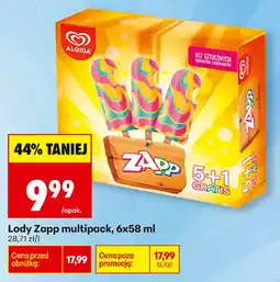 Biedronka Lody Zapp oferta
