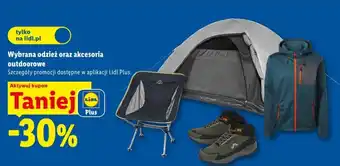 Wybrana odzież oraz akcesoria outdoorowe