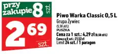 Topaz Express Piwo Warka Classic oferta
