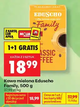 Biedronka Kawa mielona Eduscho Family oferta