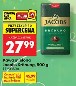 Biedronka Kawa mielona Jacobs Krönung oferta
