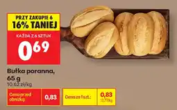 Biedronka Bułka poranna oferta