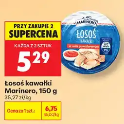 Biedronka Łosoś kawałki Marinero oferta
