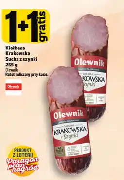 Topaz Express Kiełbasa Krakowska Sucha z szynki Olewnik oferta