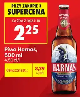 Biedronka Piwo Harnaś oferta