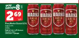 Topaz Express Piwo Warka Classic oferta