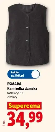 Lidl Esmara Kamizelka damska oferta