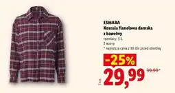 Lidl ESMARA Koszula flanelowa damska oferta