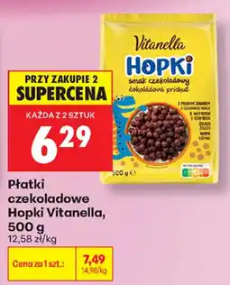 Biedronka Płatki czekoladowe Hopki Vitanel oferta