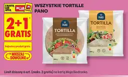 Biedronka Wszystkie tortille Pano oferta