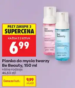 Biedronka Pianka do mycia twarzy Be Beauty oferta