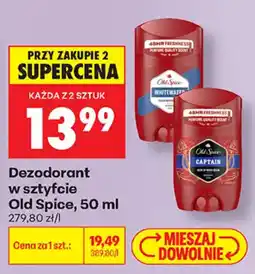 Biedronka Dezodorant w sztyfcie Old Spice oferta