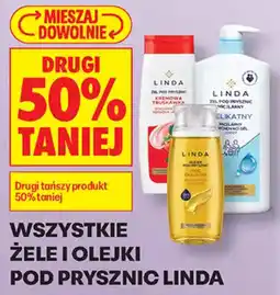 Biedronka Żele i olejki pod prysznic Linda oferta
