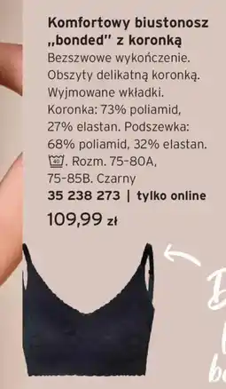 Tchibo Komfortowy biustonosz „bonded” z koronką oferta