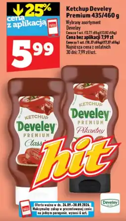 Topaz Express Ketchup Develey Premium oferta