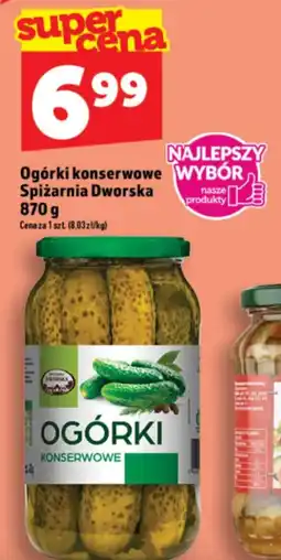 Topaz Express Ogórki konserwowe Spiżarnia Dworska oferta