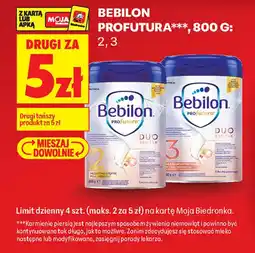 Biedronka Bebilon Profutura oferta