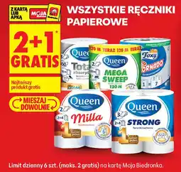 Biedronka Ręczniki papierowe Queen oferta