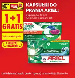 Biedronka Kapsułki do prania Ariel oferta